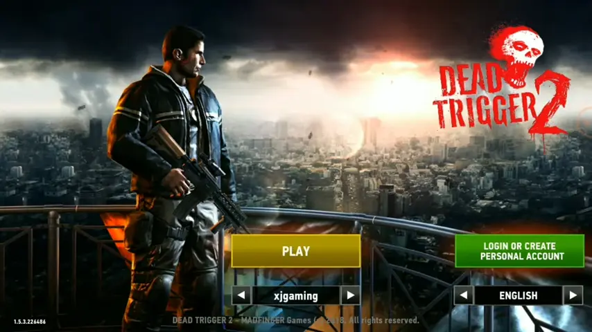 dead trigger 2 shooting game dashboard